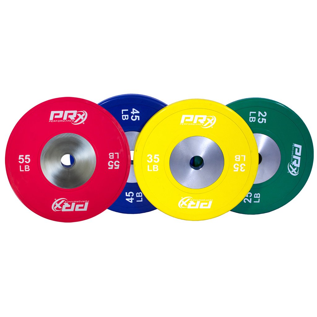 PRx Color Elite Bumper Plate PAIRS